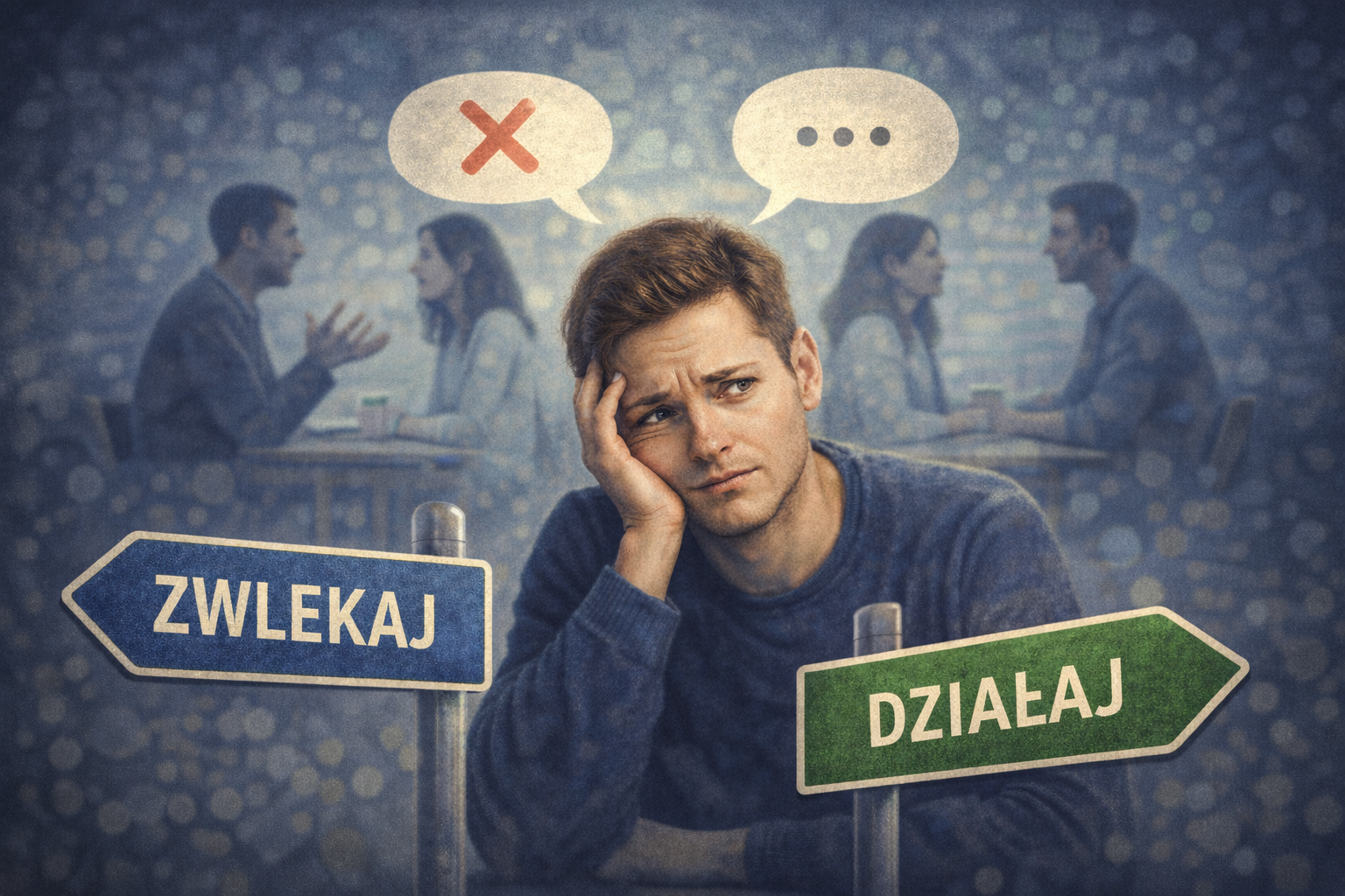 Odkładanie ważnych rozmów – 6 sposobów, jak przestać