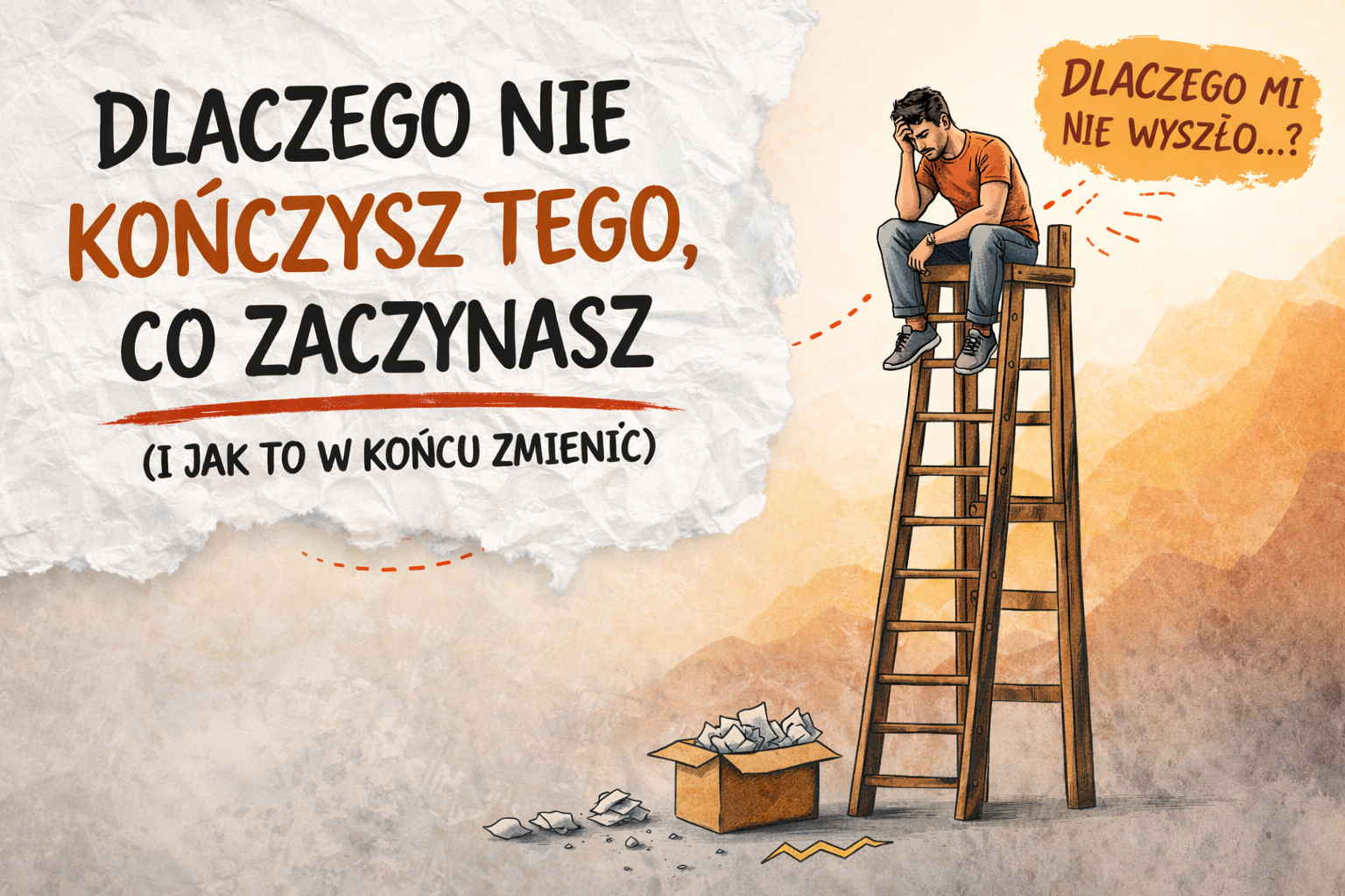 Brak konsekwencji – dlaczego nie kończysz tego, co zaczynasz?