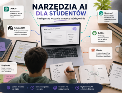 Narzędzia AI dla studentów – które naprawdę pomagają?