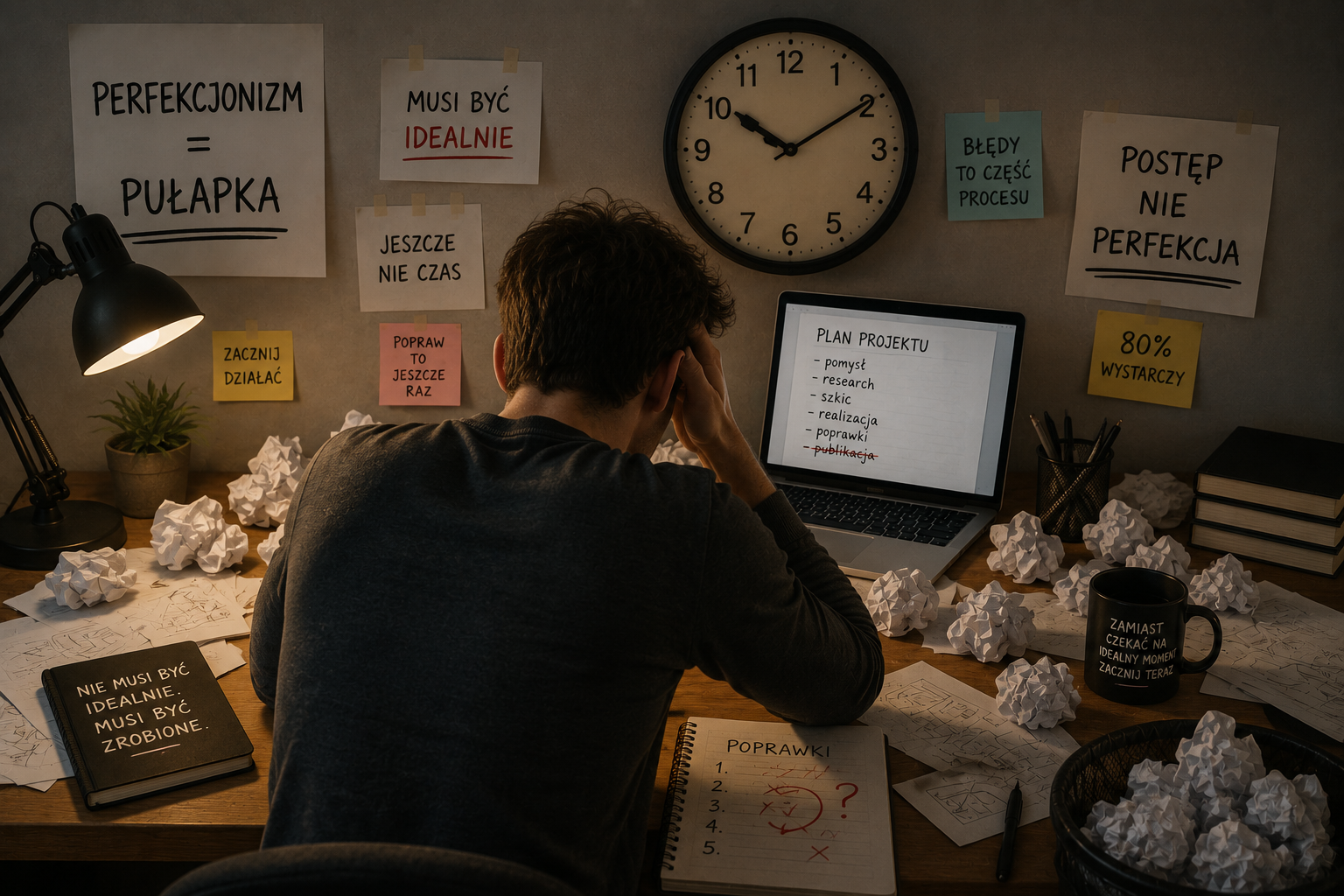 Perfekcjonizm – największy wróg działania?