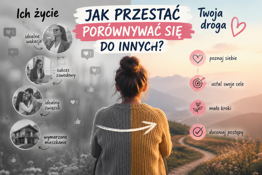 Jak przestać porównywać się do innych i skupić się na własnej drodze