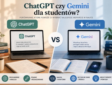 ChatGPT czy Gemini dla studentów?