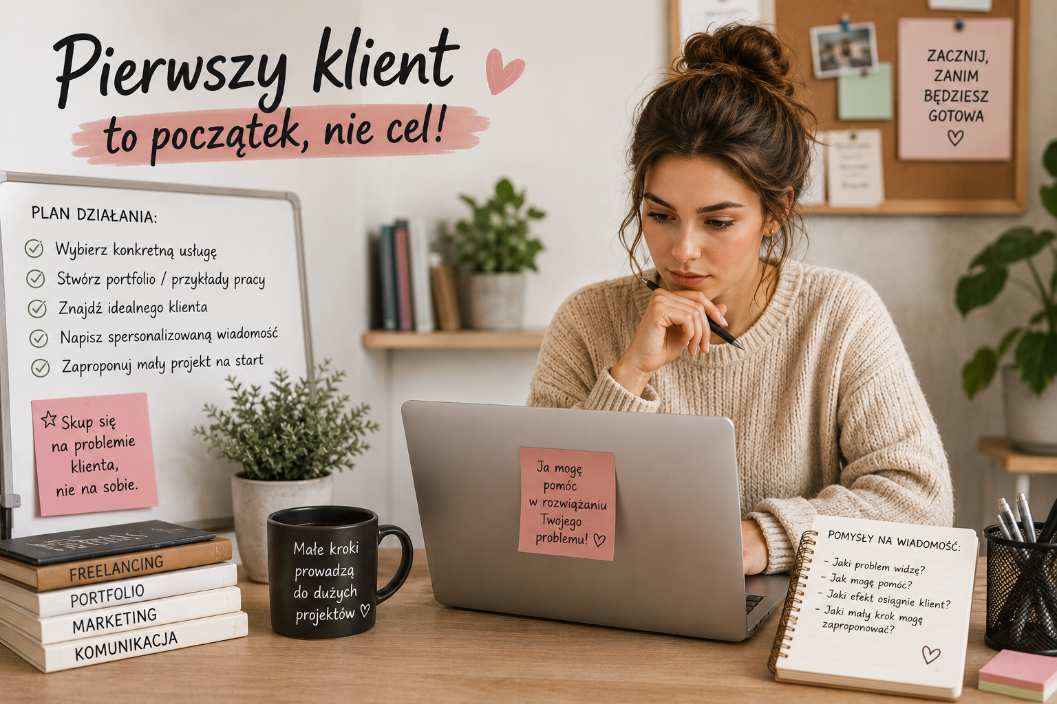 Jak znaleźć pierwszego klienta jako freelancer?