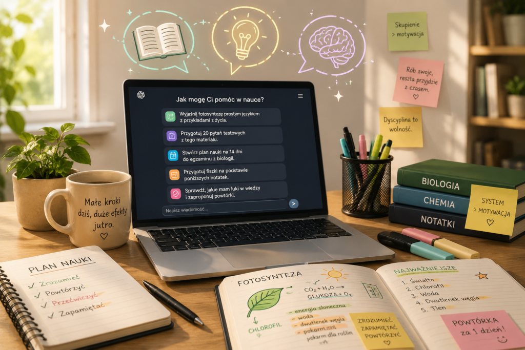 ChatGPT czy Gemini dla studentów – porównanie narzędzi AI do nauki