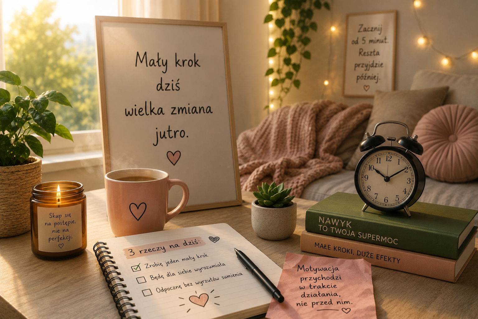 Jak odzyskać motywację – co zrobić, gdy nic Ci się nie chce?